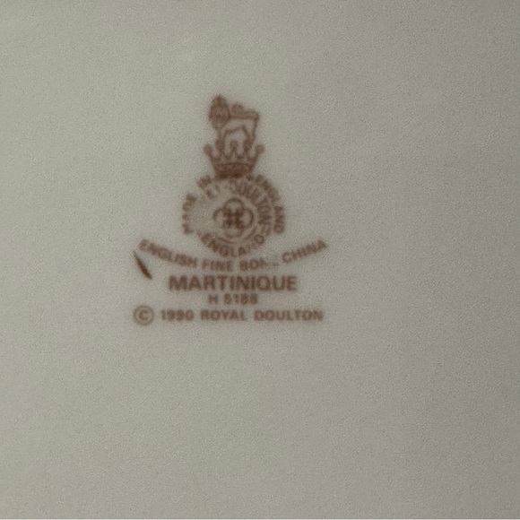 Royal Doulton Martinique Salad Dessert Plates set of 4 - Picture 4 of 5